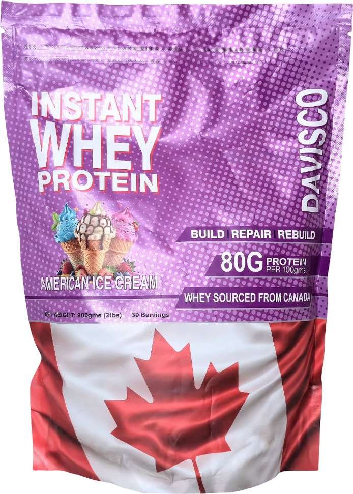 Davisco Foods Instant Isolate Whey Protein Faster Muscle Recovery Repair & Rebuild 30 Serving Whey Protein (900 g,