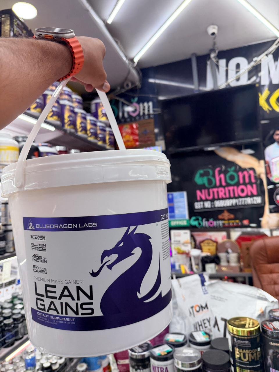 Blue Dragon Labs Lean Gains Premium Mass Gainer 5KG