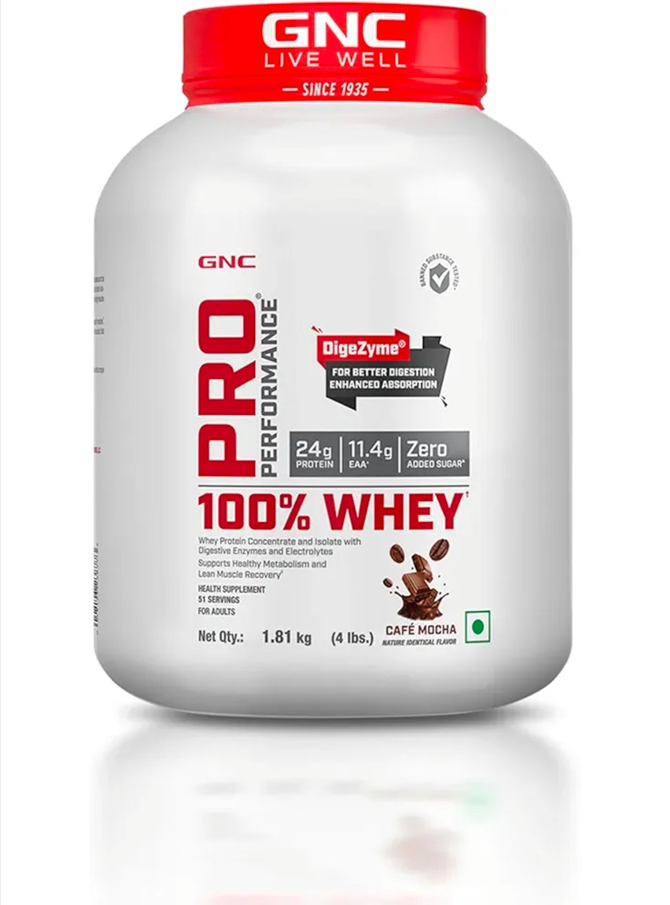 GNC Pro Performance 100% Whey Protein