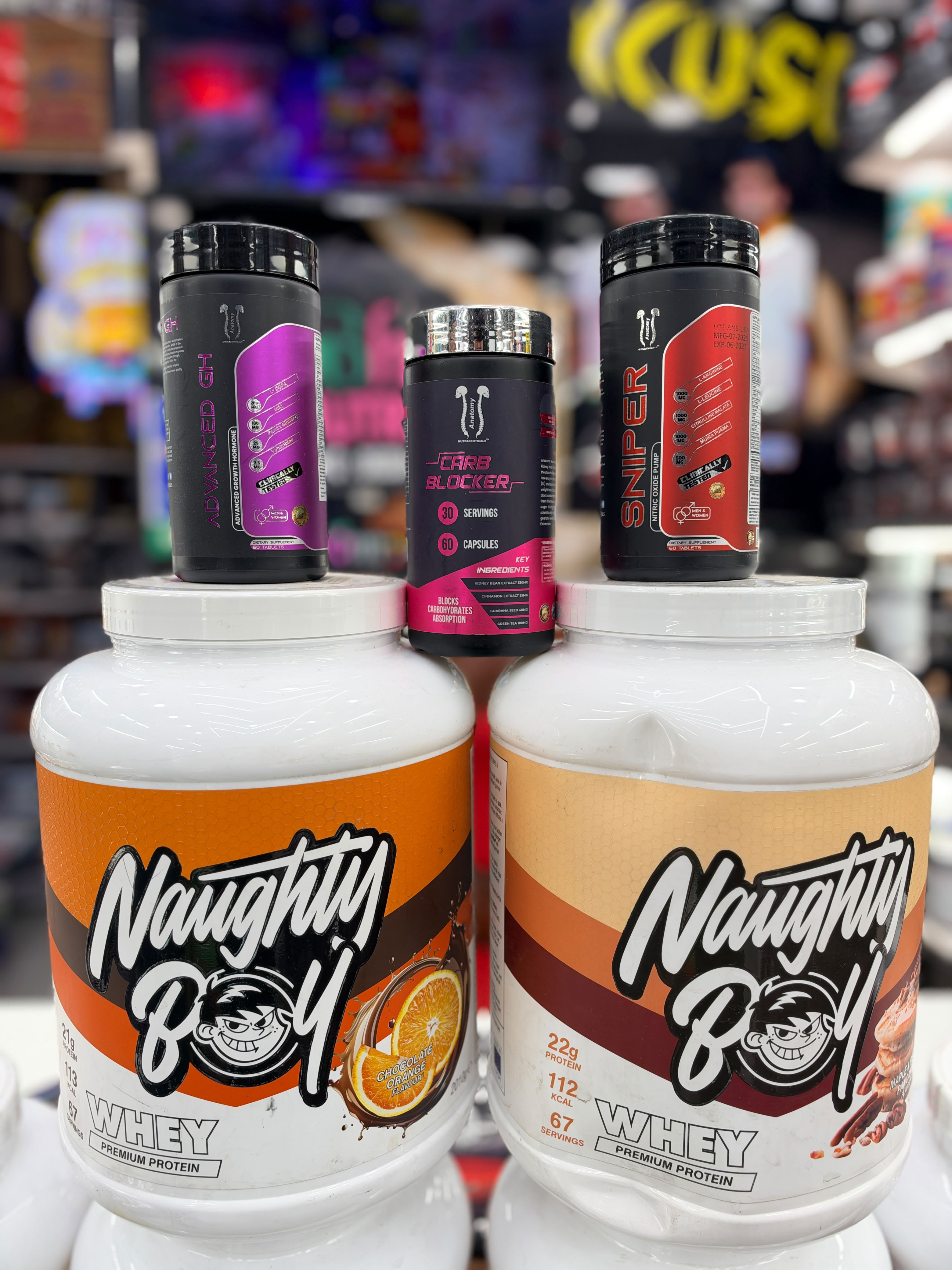 Naughty Boy Whey Protein Combo Sniper